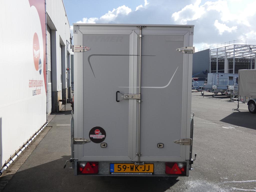 Hapert Gesloten aanhangwagen enkelas 250x130x150cm 1350kg